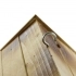 Wooden bird feeder - 22 x 31 x 29 cm ERW 1