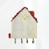4 metal hooks Wall Mounted Key Hanger Home key rac - EMYR