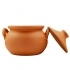 Terracotta oven dish - with lid 1.5 L LOMO 1