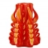 Carved candle - 12 cm ERED 1