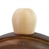 Traditional Wooden Drinking Canteen Hand Carved Go - LUTK
