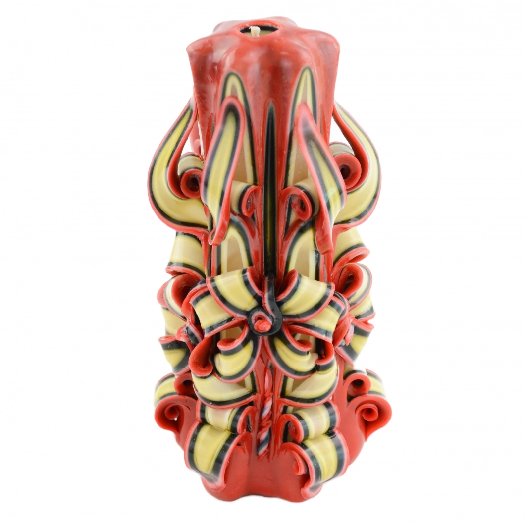 Carved candle - 22 cm NAID 1