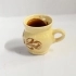 Set of 2 Clay Ceramic Medium Mug Coffee Cup tradit - ALMOSA