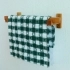 Towel rail - Varnished 50 cm SHAMA 1