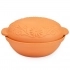 Cooking clay Terracotta pot with lid - URND 1