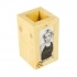 Wooden Pencil Pen Holder Pens Desk Organizer Photo - DELYA