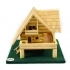 Medium Wooden Beach Log House Model Traditional S - DEYSE 1