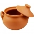 Terracotta oven dish - with lid 3 L LOMO 1