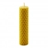 Unscented block candle - 100% Organic beeswax 9.5 cm LICI 1