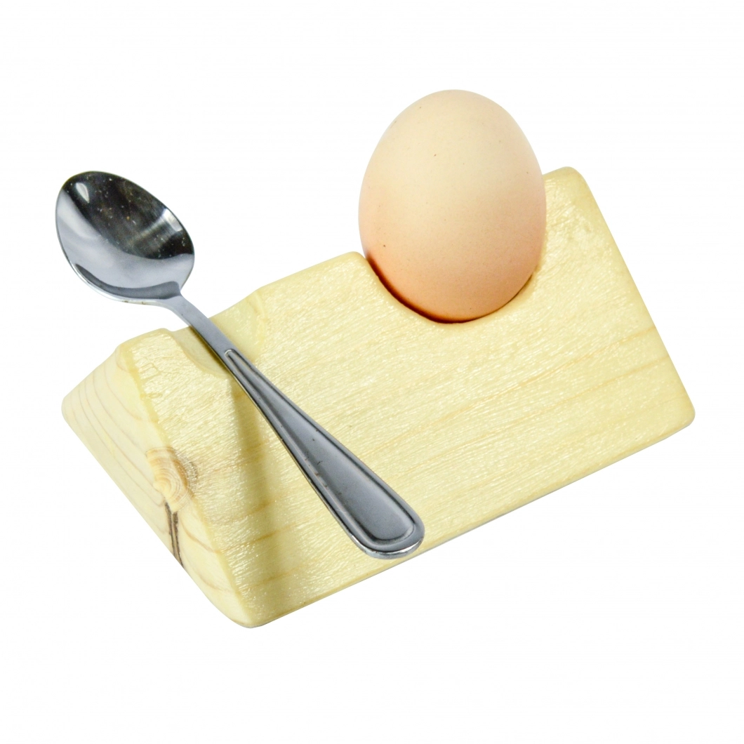 Wooden Egg Holder and Spoon Rest - 12.5 cm RANYA 1