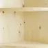 Corner shelving unit - 4 shelves ideal for wall or floor 70 x 28 cm RUNTA 1