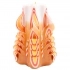 Carved candle - 12 cm NAER 1