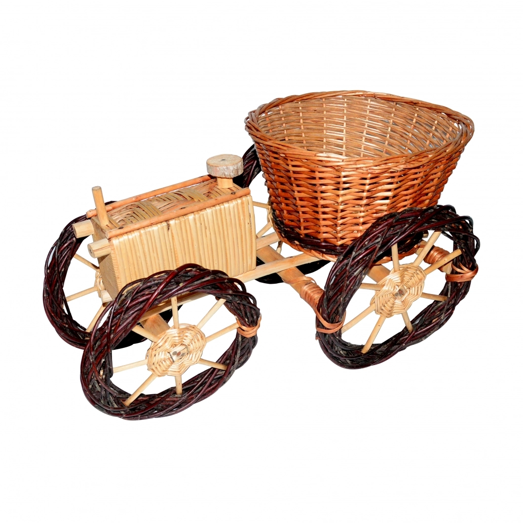 Decorative Wicker tractor - 50 cm GARDENA