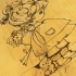Handmade engraved chopping board - ERVTA