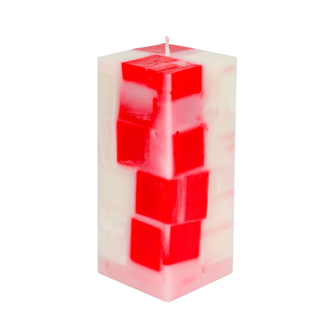 Scented block candle - 15.5 cm LUKYA 1