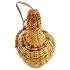 Vintage wicker demijohn decorative bottle - LEXA