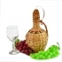 Vintage wicker demijohn decorative bottle - LEXA