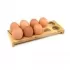 Egg holder - 10 eggs 26 x 10 x 2.5 cm FLORYA 1