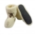100% Sheep Wool Boots Cozy Foot Slippers - KEN