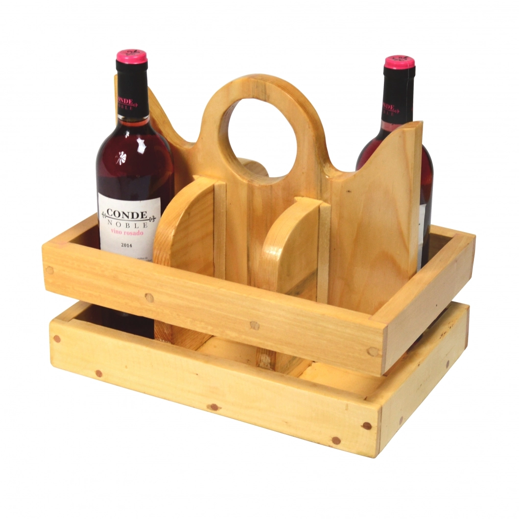 Box with handle - 6 bottles 35 x 30 x 24 cm SEEMA 1