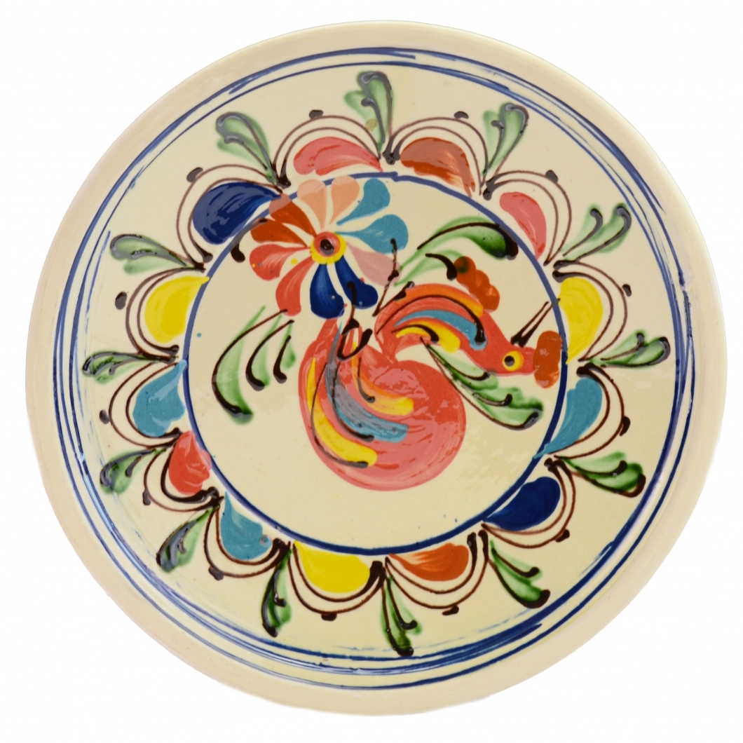 Clay plate - Traditional design SKOE 1