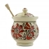 Ceramic Honey Pot with Wooden Dipper - RABO 1