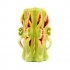 Carved candle - 16 cm ASHER 1