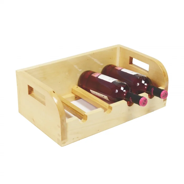 3D 4 -Bottle Wine Rack - MEBAH