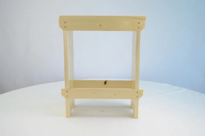 3D Hight stool - Varnished JUGA
