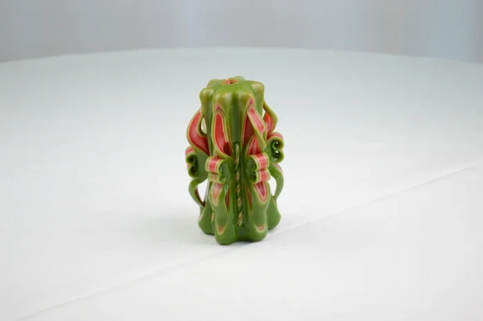 3D Carved candle - ASHER